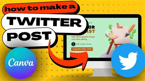 create a twitter post.